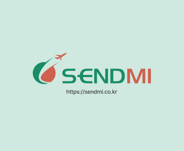 영국,프랑스,독일,미국,일본 배대지 및 구매대행 사이트인 센드미(sendmi) 사이트 로고